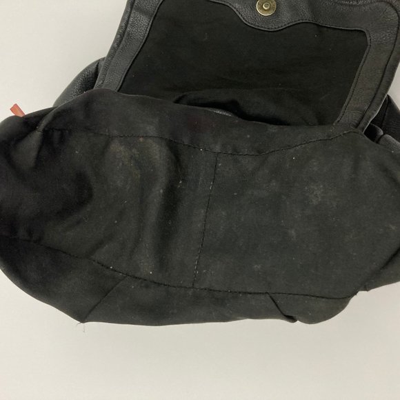 Marc Jacobs Black Top Handle Shoulder Bag Flap Closure - Picture 9 of 14